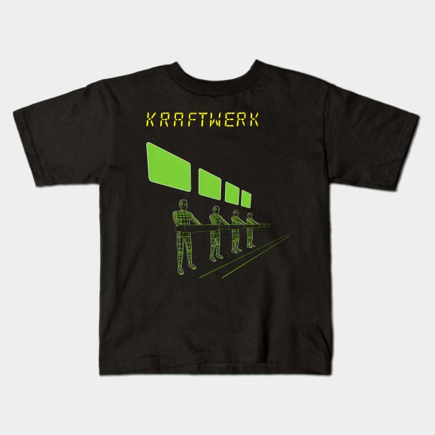 The Retro Kraftwerk Kids T-Shirt by Sentra Coffee